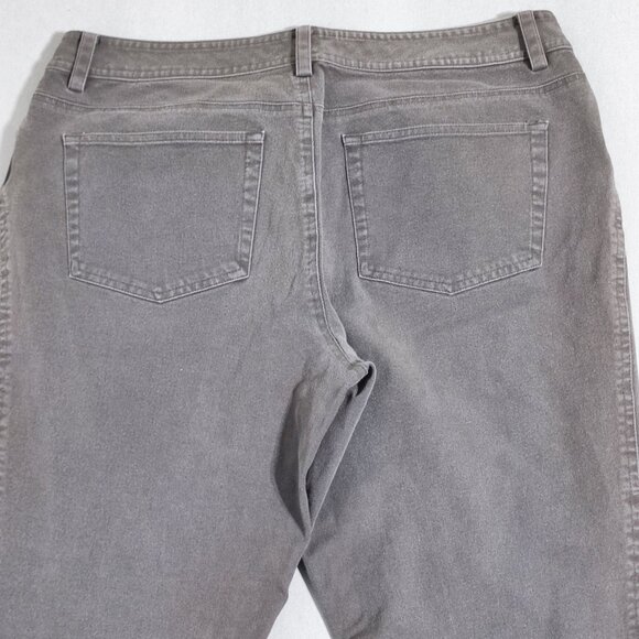 Lauren Ralph Lauren Jeans straight leg women's sz 14 grey colour everyday casual - Picture 4 of 13